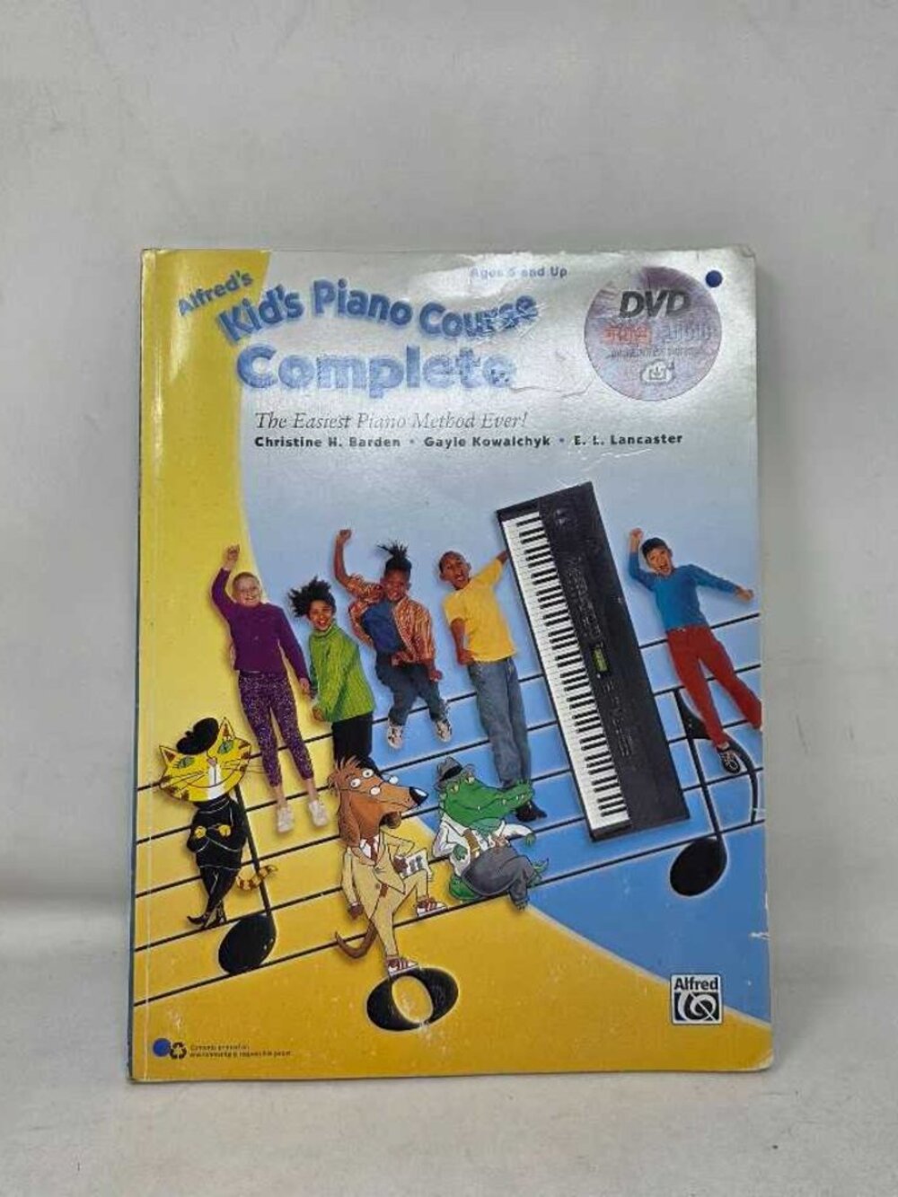 Alfred's Kid's Piano course complete piano method music book with dvd